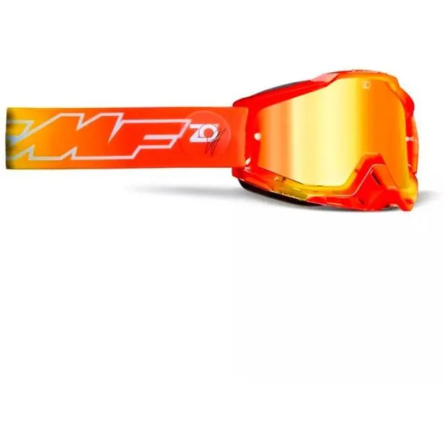 Offre Spéciale FMF Masque cross POWERBOMB OSBORNE - Mirror Red Lens