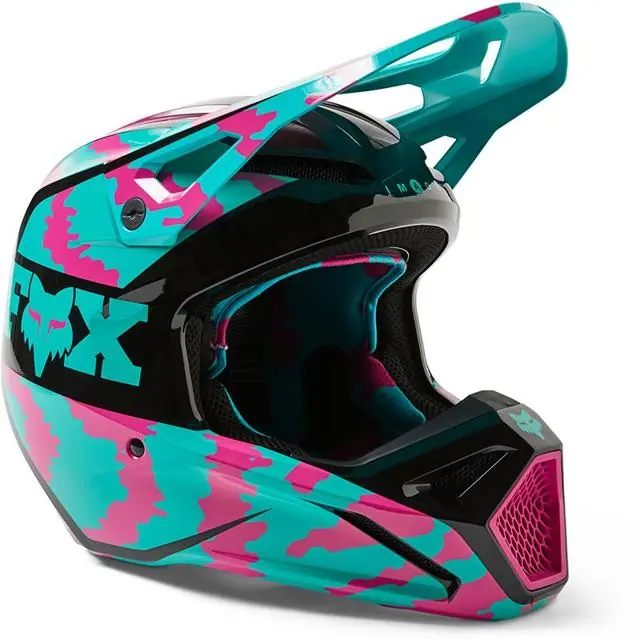 FOX Casque cross V1 NUKLR Pas Cher