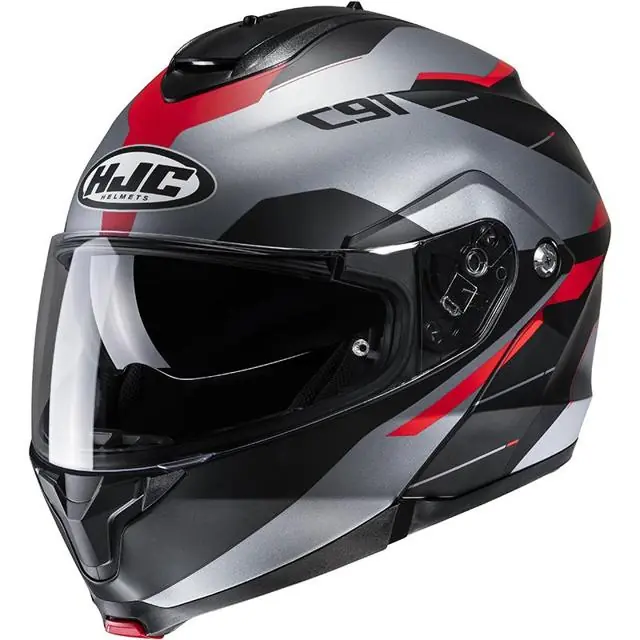 HJC Casque C91 KARAN MC1SF - L Haute Qualité