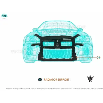 Achat Immédiat Radiator Support - HO1225158
