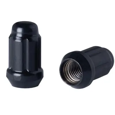 6 Spline Black Nut 60° Seat - 12x1.50mm - 17/19/21mm Hex - Premium (1PC) Prix Réduit