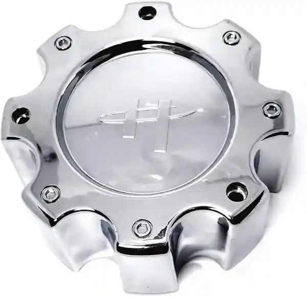Hlo Cap He835 Chrome Tall 8x6.5 New Style En Vogue
