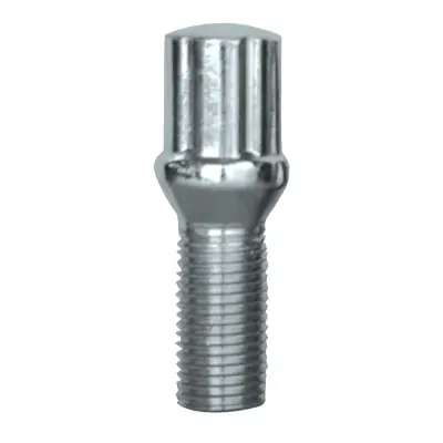 6 Spline Chrome Bolt 60° Seat - 12x1.50mm - 28mm Shank - 17/19/21mm Hex Remise