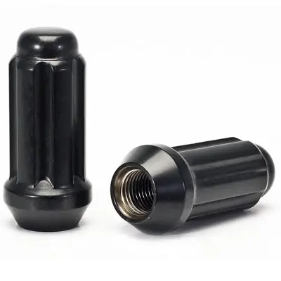 6 Spline Black Nut 60° Seat - 12x1.25mm - 19/21/22mm Hex - Premium (1PC) Achat Immédiat
