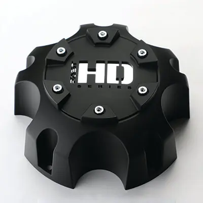 Fait Main Matte Black Cap With Chrome Fast HD Series Logo - C-1518PD0FCF