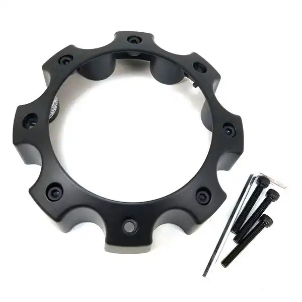 Certifié Open End 8lug Cap - Satin Black