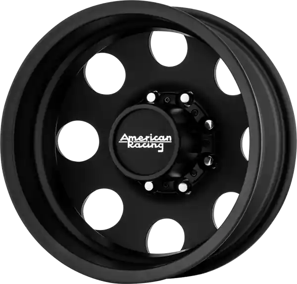 Offre Du Jour American Racing Dually Front Cap 8x6.5/170 - Satin Black