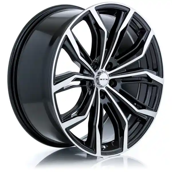 Meilleure Qualité RTX Black Widow 16x7 5x114.3 40 73.1 Black Machined