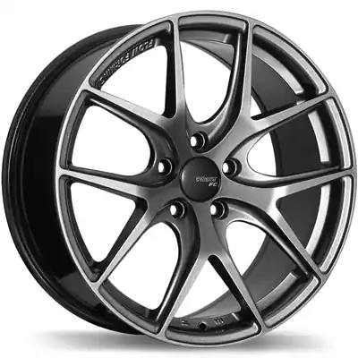 Fast Wheels FC04 17x8.0 5x112mm +45 57.1 Titanium Commande En Gros